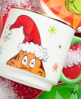 Merry Grinchmas Stackable Mugs, Set of 4