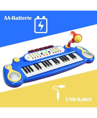 37 Key Electronic Keyboard Kids Toy Piano