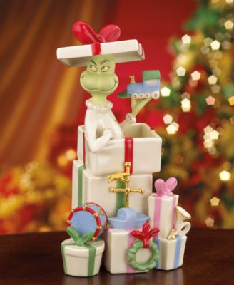 Grinch Gets the Gifts Figurine