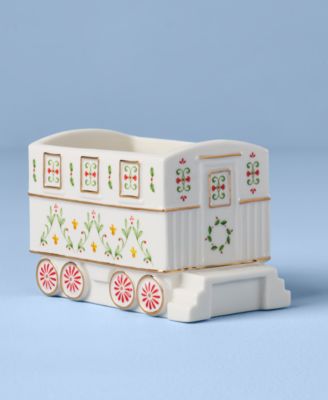 NEW FOR 2025! Village Christmas Porcelain Train Serving Set