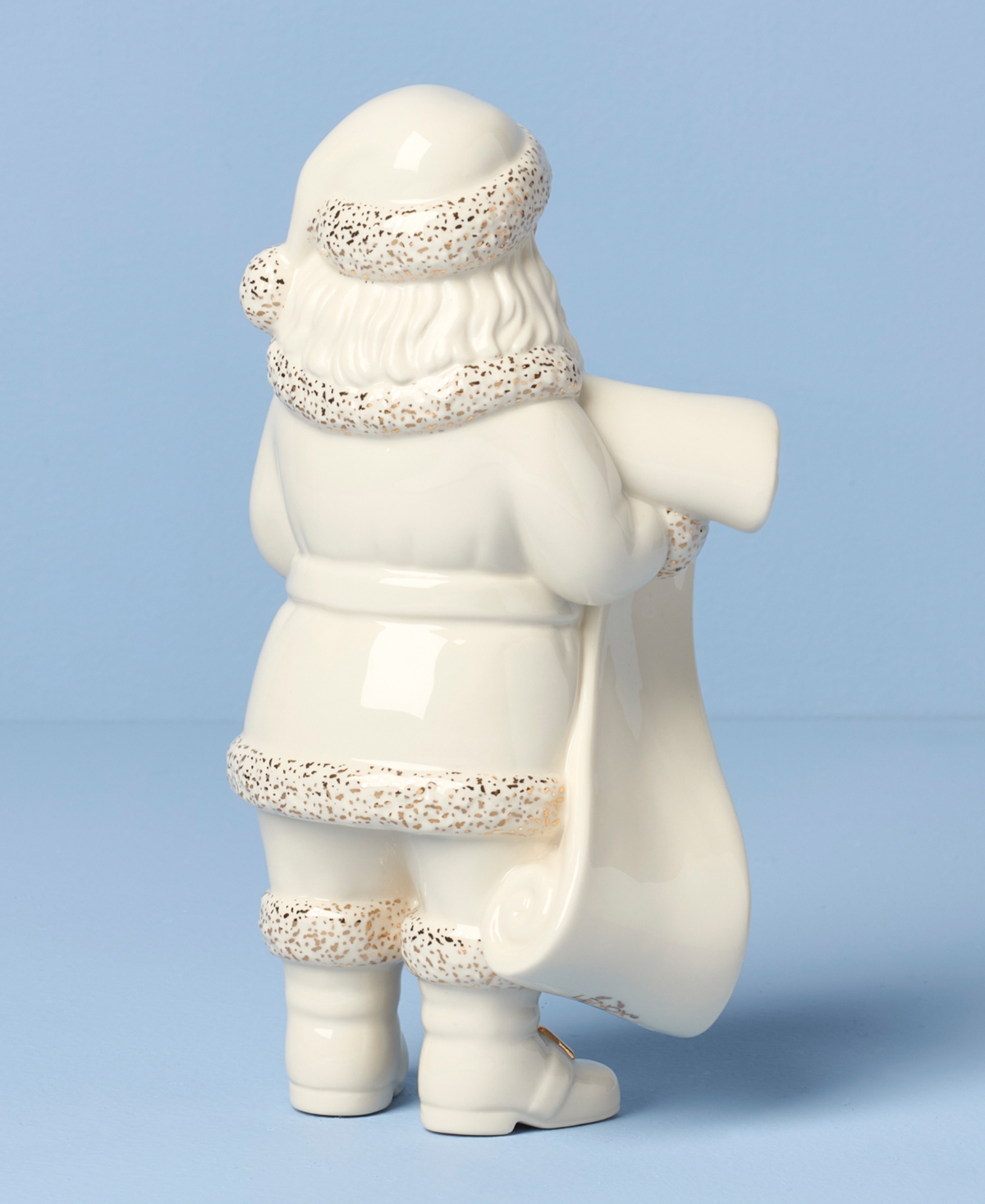 Lenox 2025 Santa With List Figurine In White