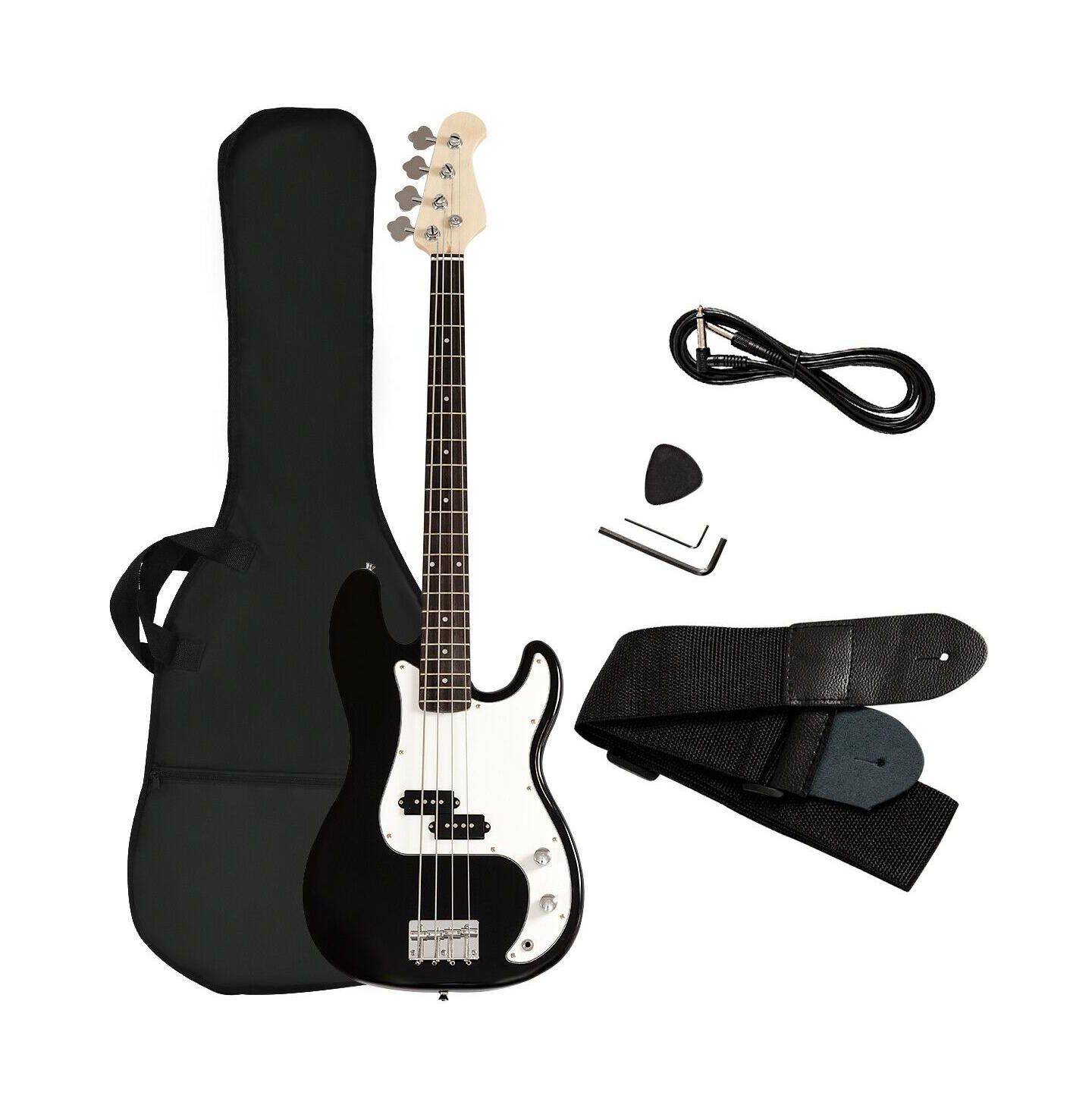 Детская игрушка Mecale 4-String Ready-to-Play Electric Bass Guitar, цвет: Чёрный — фото 1
