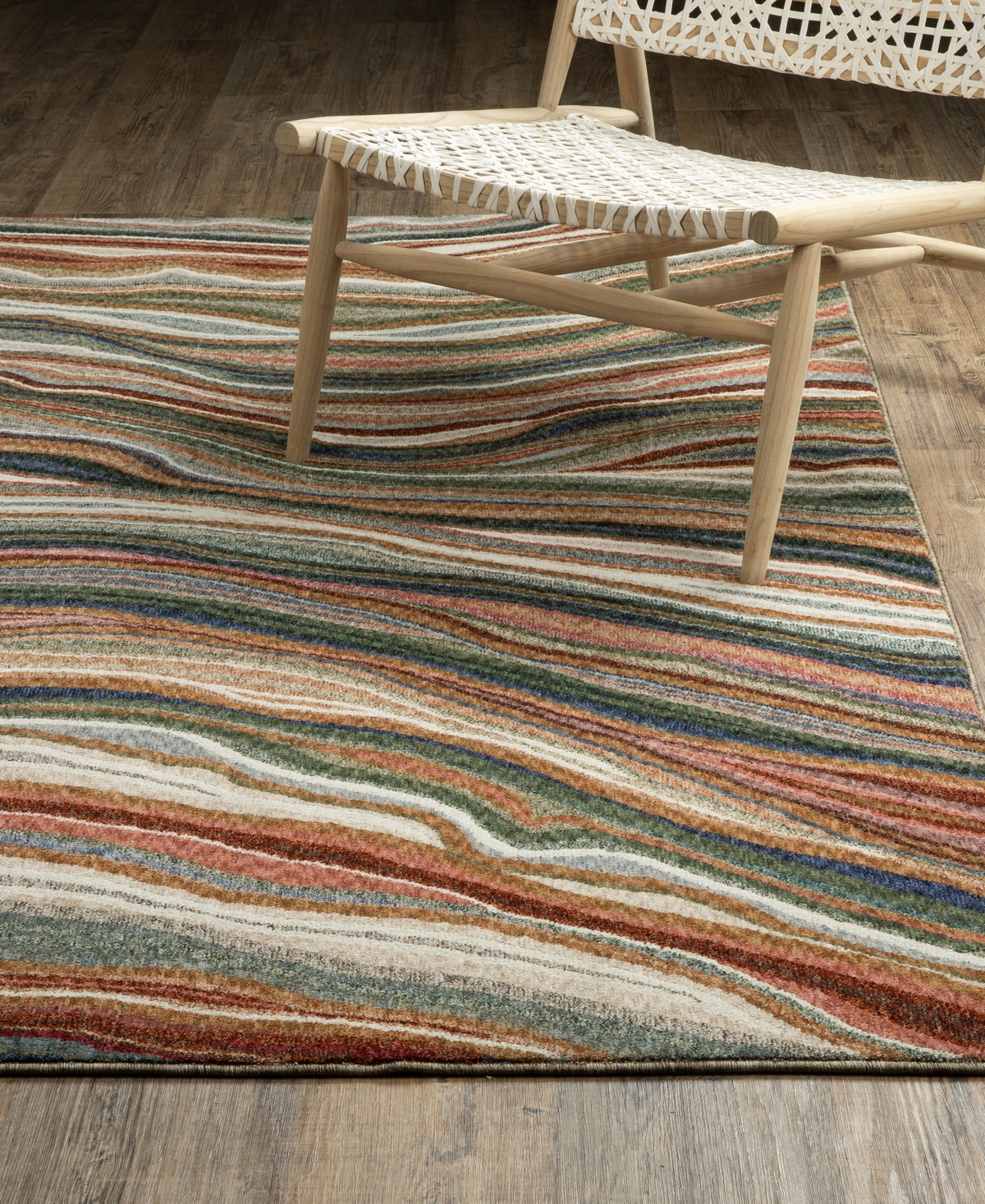 Oriental Weavers Tisdell TIS07 2'3"x7'6" Runner Area Rug