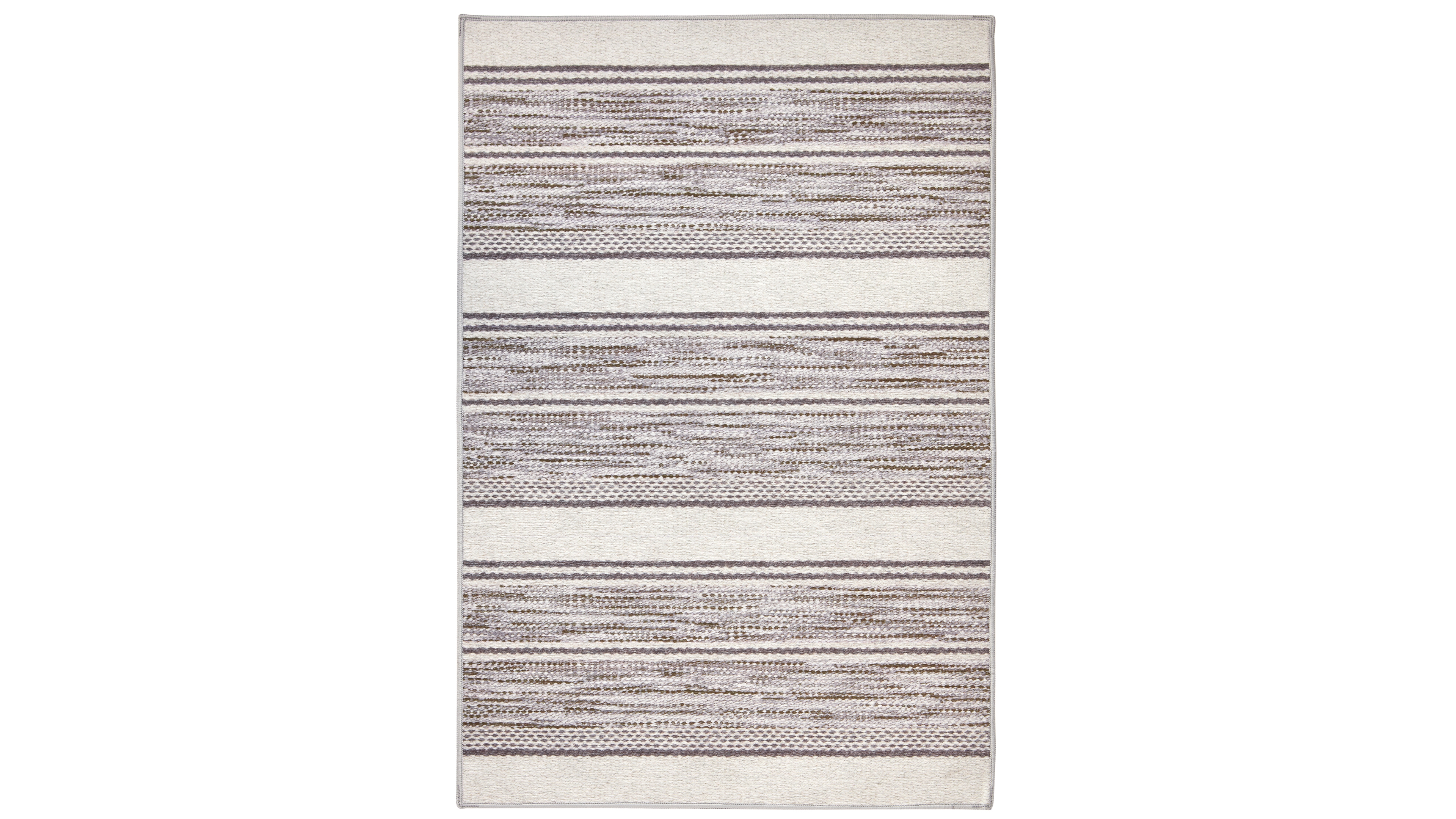 Dash and Albert Rugs by Annie Selke Ellington Stripe Machine Washable DA2340 8'x10' Area Rug