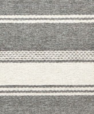 Bowman Stripe Machine Washable DA2338 3'x5' Area Rug