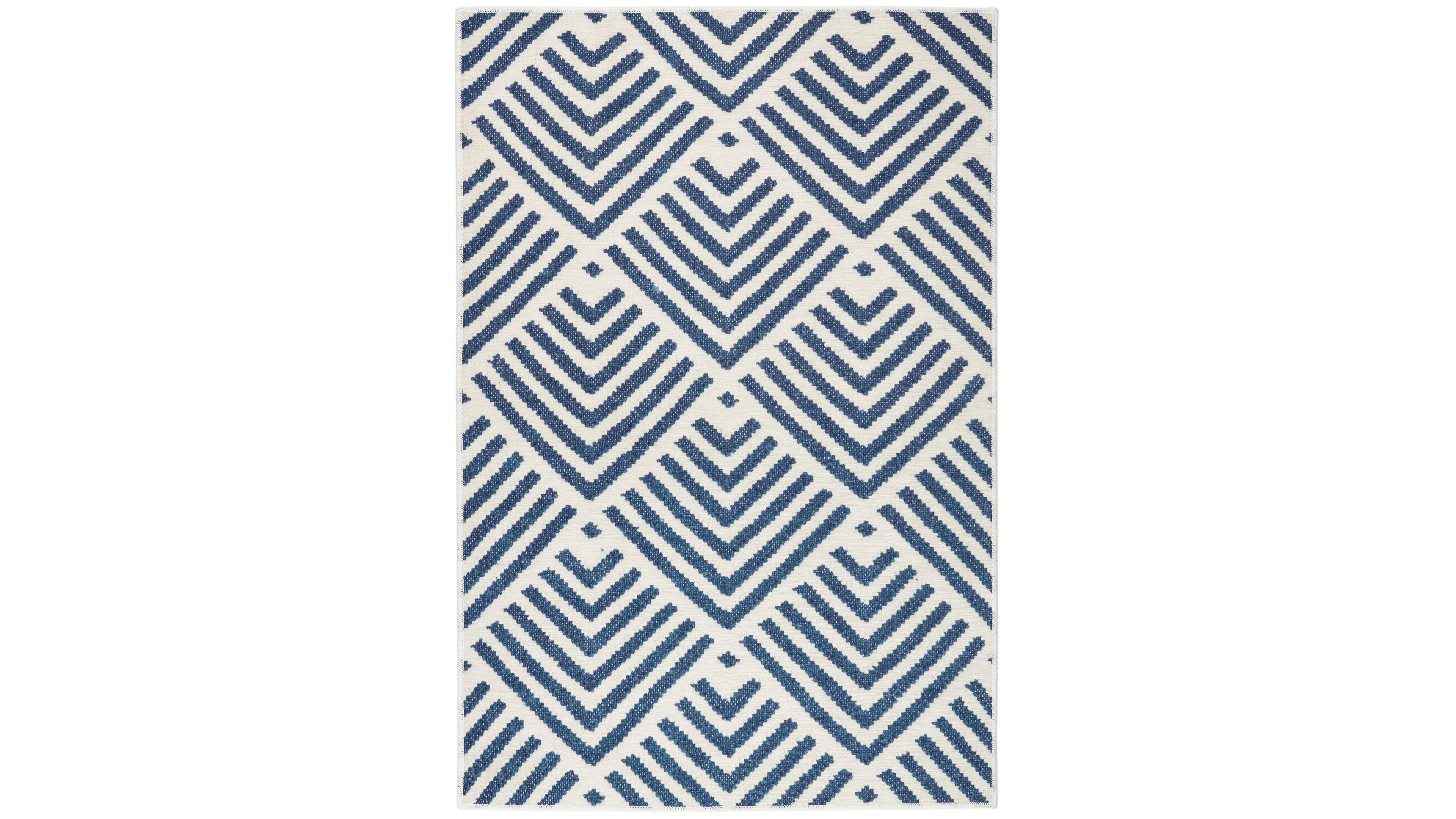 Dash and Albert Rugs by Annie Selke Cleo Machine Washable DA2168 4'x6' Area Rug