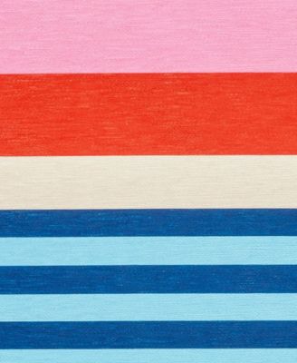 Beach Stripe Machine Washable DA2163 2'x3' Area Rug