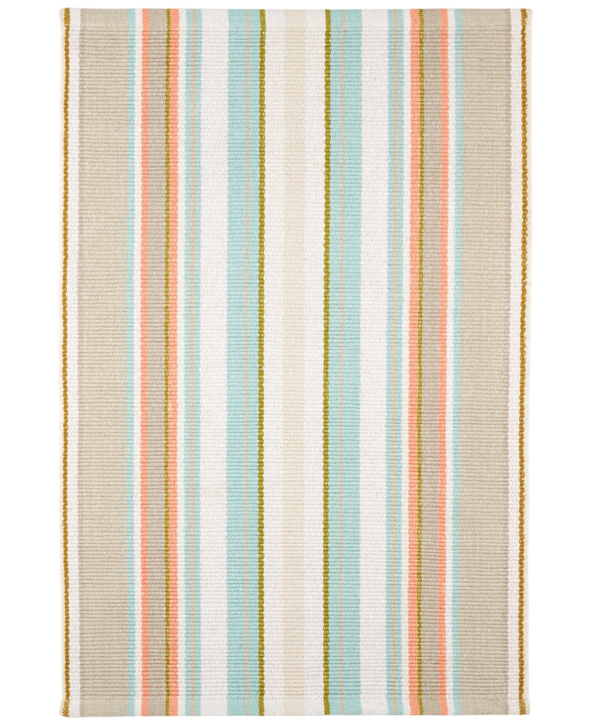 Dash And Albert Rugs By Annie Selke Daphne Stripe Da2019 8'x10' Area Rug In Gray