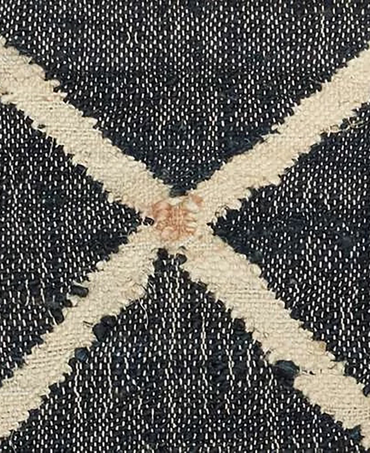 Dash And Albert Rugs By Annie Selke Kali Handwoven Da1922 3'x5' Area Rug In Black
