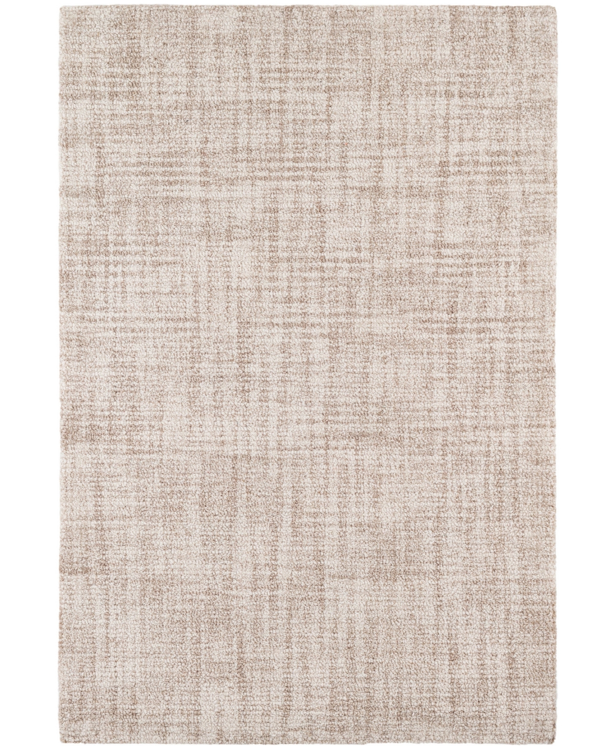Dash And Albert Rugs By Annie Selke Crosshatch Da1004 6'x9' Area Rug In White