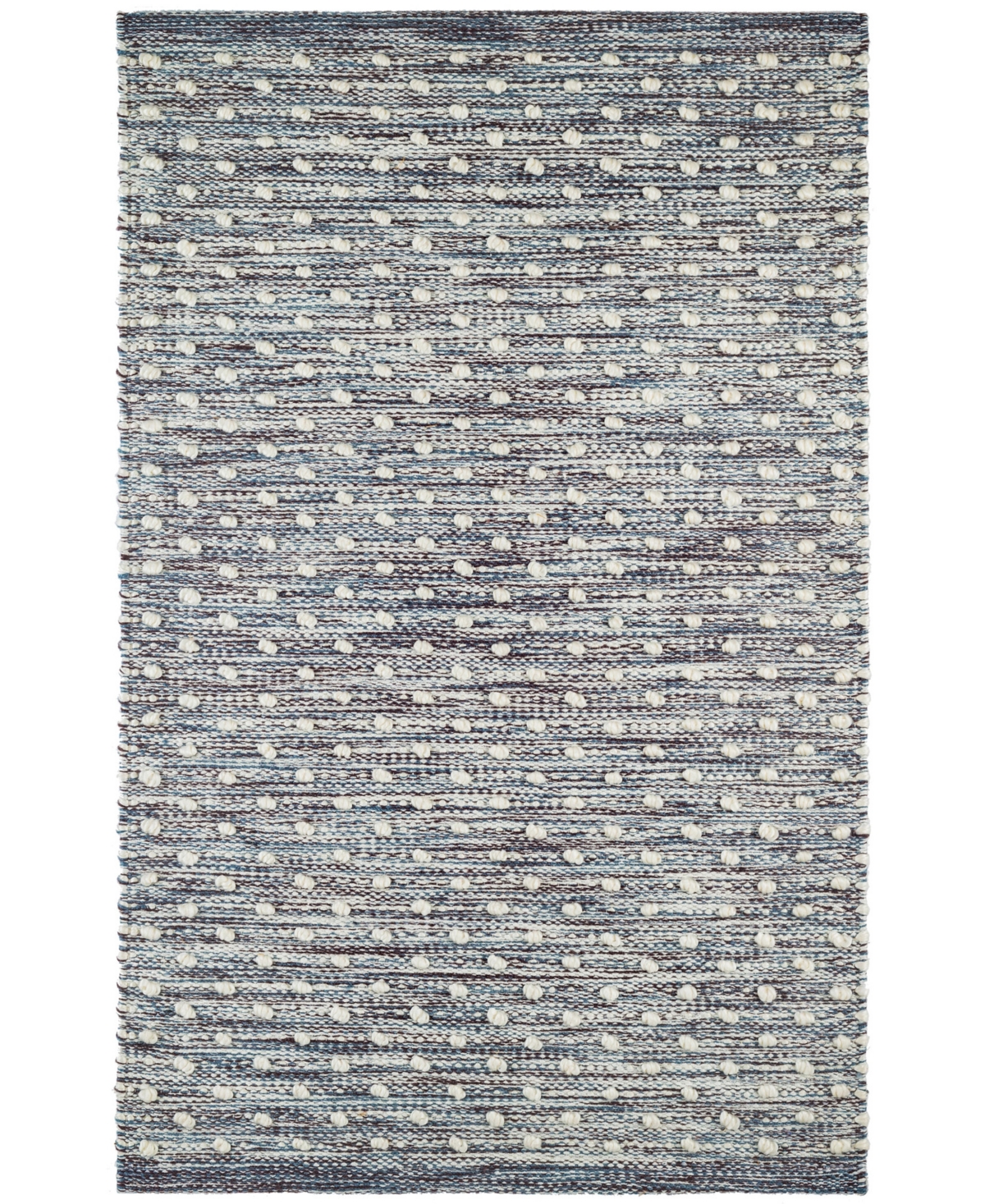 Dash And Albert Rugs By Annie Selke Hobnail Performance Da997 5'x8' Area Rug In Blue