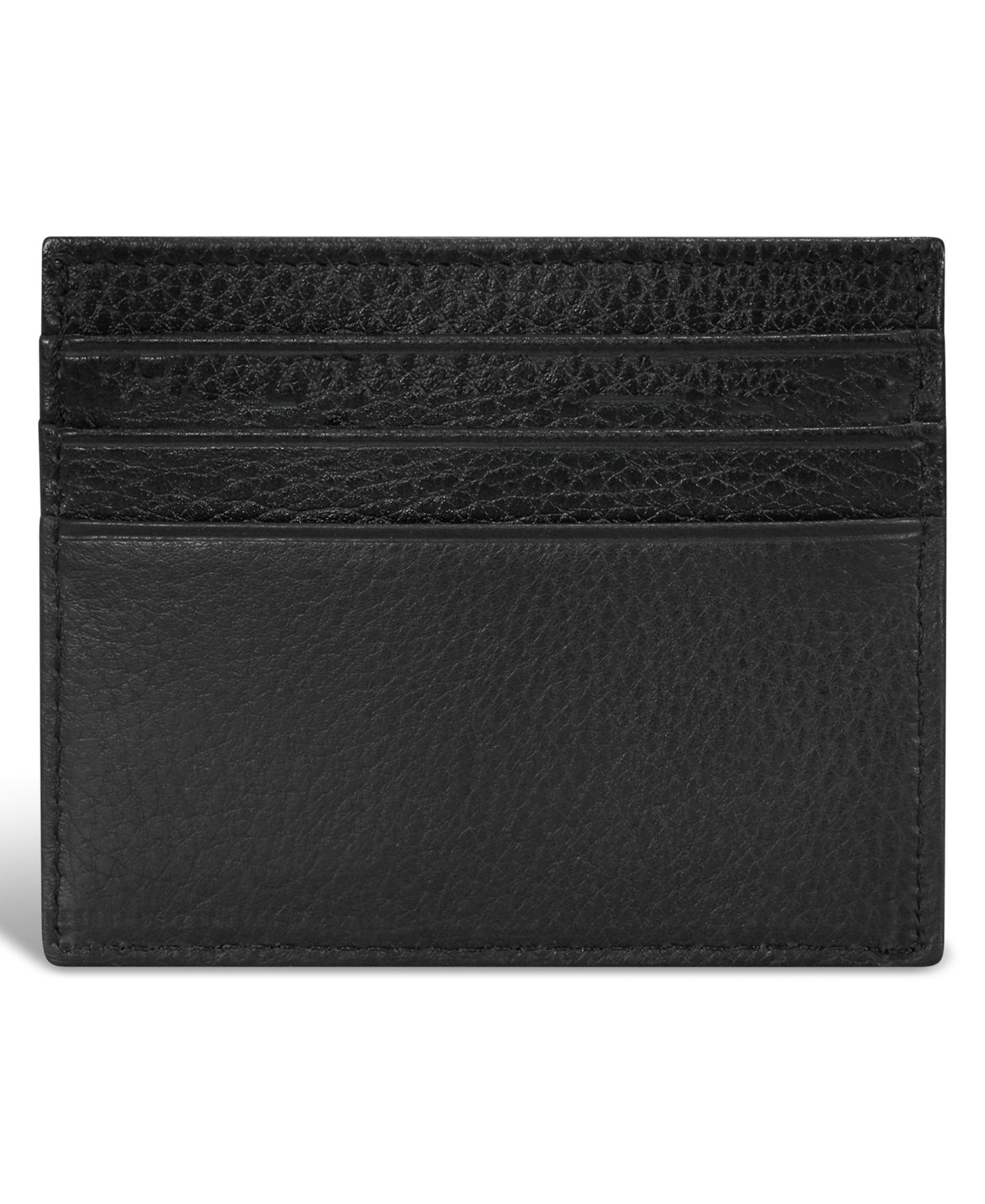 Мужские кошельки CHAMPS Classic Collection Leather Wallets, цвет: Чёрный — фото 3