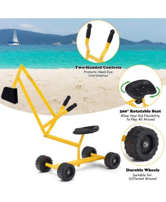 Heavy Duty Steel Frame Kid Ride-on Sand Digger