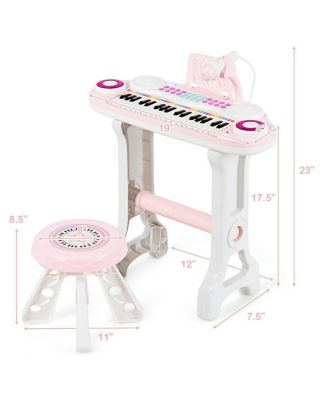 37-key Kids Electronic Piano Keyboard Playset