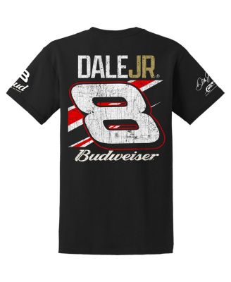 Men's Black Dale Earnhardt Jr. Budweiser T-Shirt
