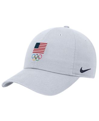 Nike - Men's White Team USA Club Adjustable Hat