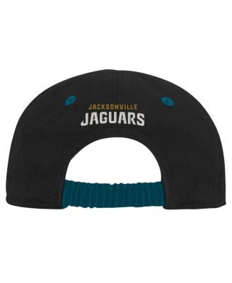 Baby Boys and Girls Black Jacksonville Jaguars Team Slouch Flex Hat