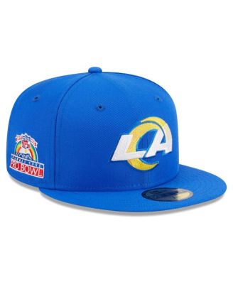 New Era - Men's Royal Los Angeles Rams Main Patch 59FIFTY Fitted Hat