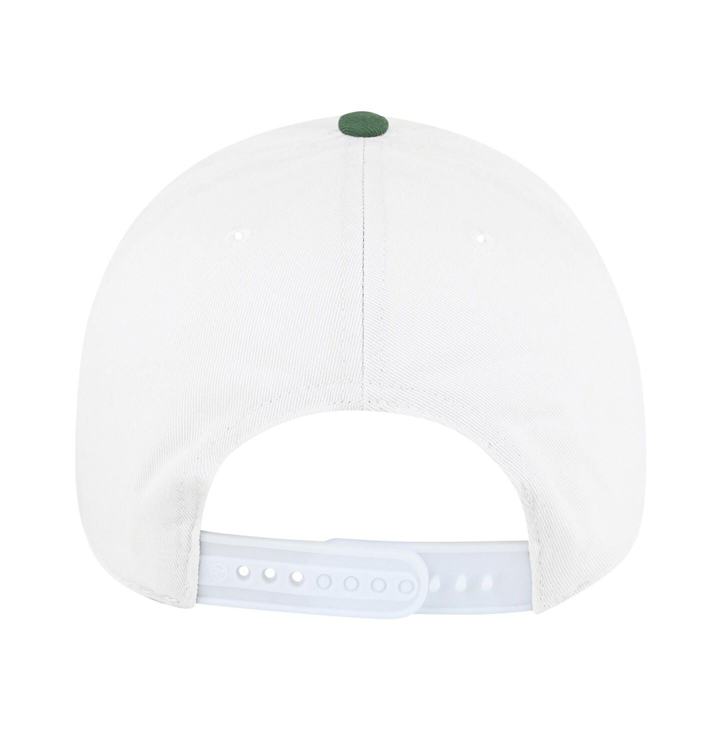 Мужская кепка '47 Brand White Michigan State Spartans Gridiron Clean Up Adjustable Hat — фото 2