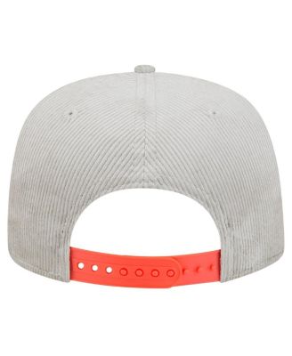 Men's Gray Houston Astros Corduroy Golfer Snapback Hat