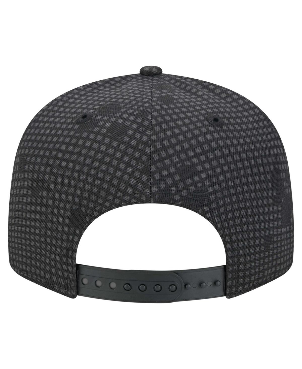 New Era Men's Black Jacksonville Jaguars Midnight Ink Pop Outline 9FIFTY Snapback Hat