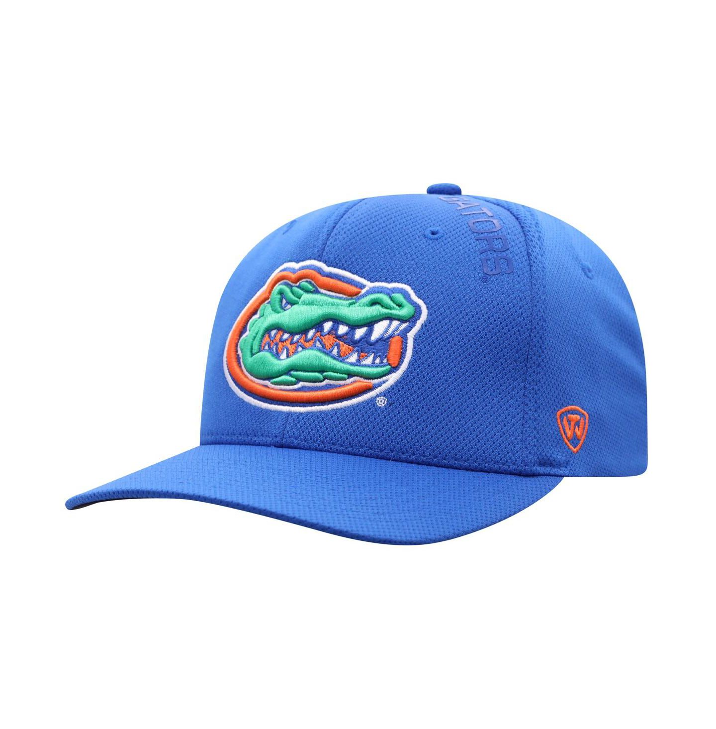 Мужская кепка Top of the World Royal Florida Gators Reflex 2.0 Flex Hat — фото 1
