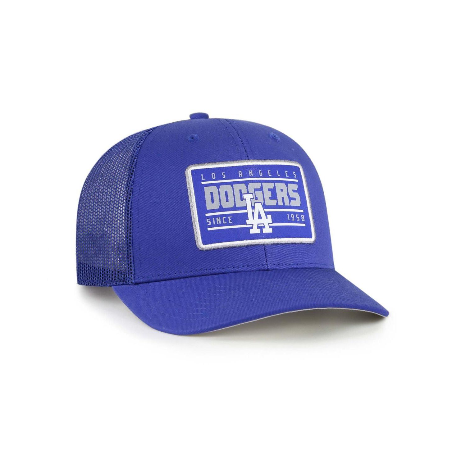 Men's Royal Los Angeles Dodgers Hardline Trucker Adjustable Hat