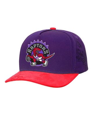 Mitchell & Ness - Men's Purple/Red Toronto Raptors May Flowers Adjustable Hat