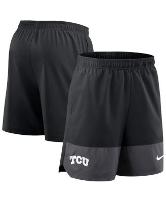 Nike - Men's Black TCU Horned Frogs 2025 Sideline Performance Shorts