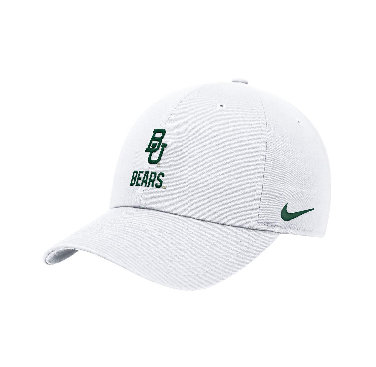 Men's White Baylor Bears 2025 On-Field Club Adjustable Hat