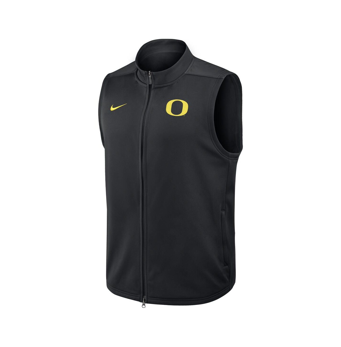 Мужской жилет Nike Black Oregon Ducks Primetime Victory Performance Full-Zip Vest — фото 2