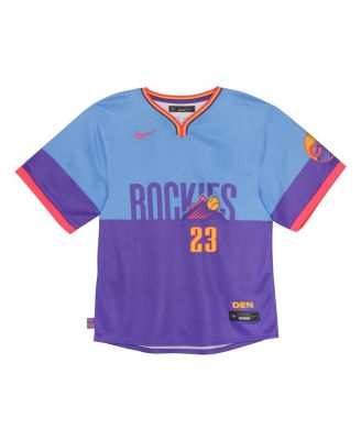 Toddler Kris Bryant Purple/Light Blue Colorado Rockies 2025 City Connect Limited Player Jersey