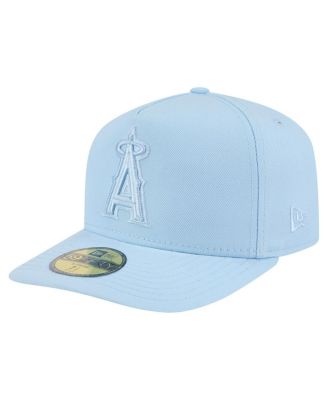 New Era - Men's Light Blue Los Angeles Angels Color Pack A-Frame 59FIFTY Fitted Hat