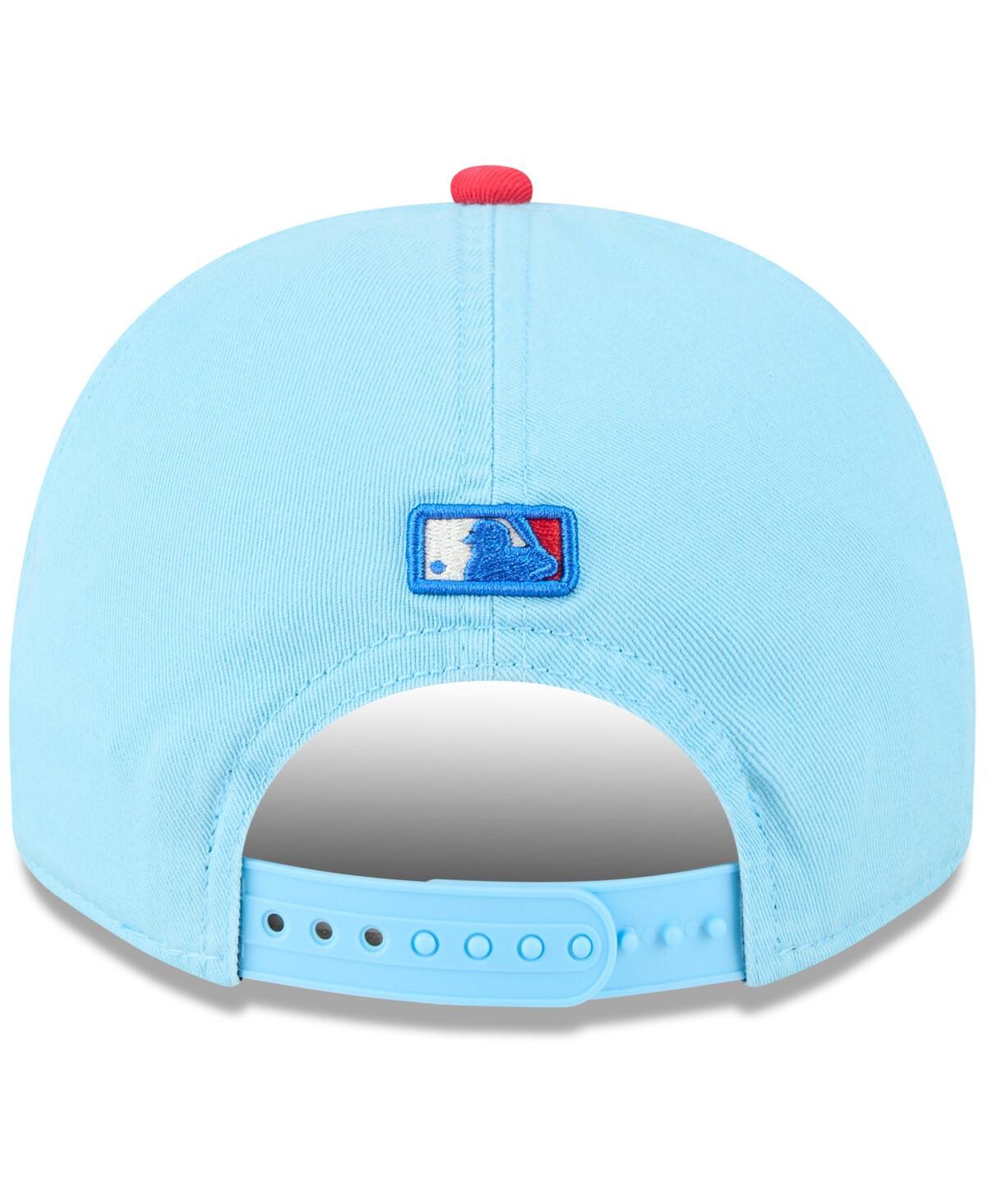 New Era Men's Light Blue/Red San Francisco Giants 2025 Fourth of July Golfer Snapback Hat