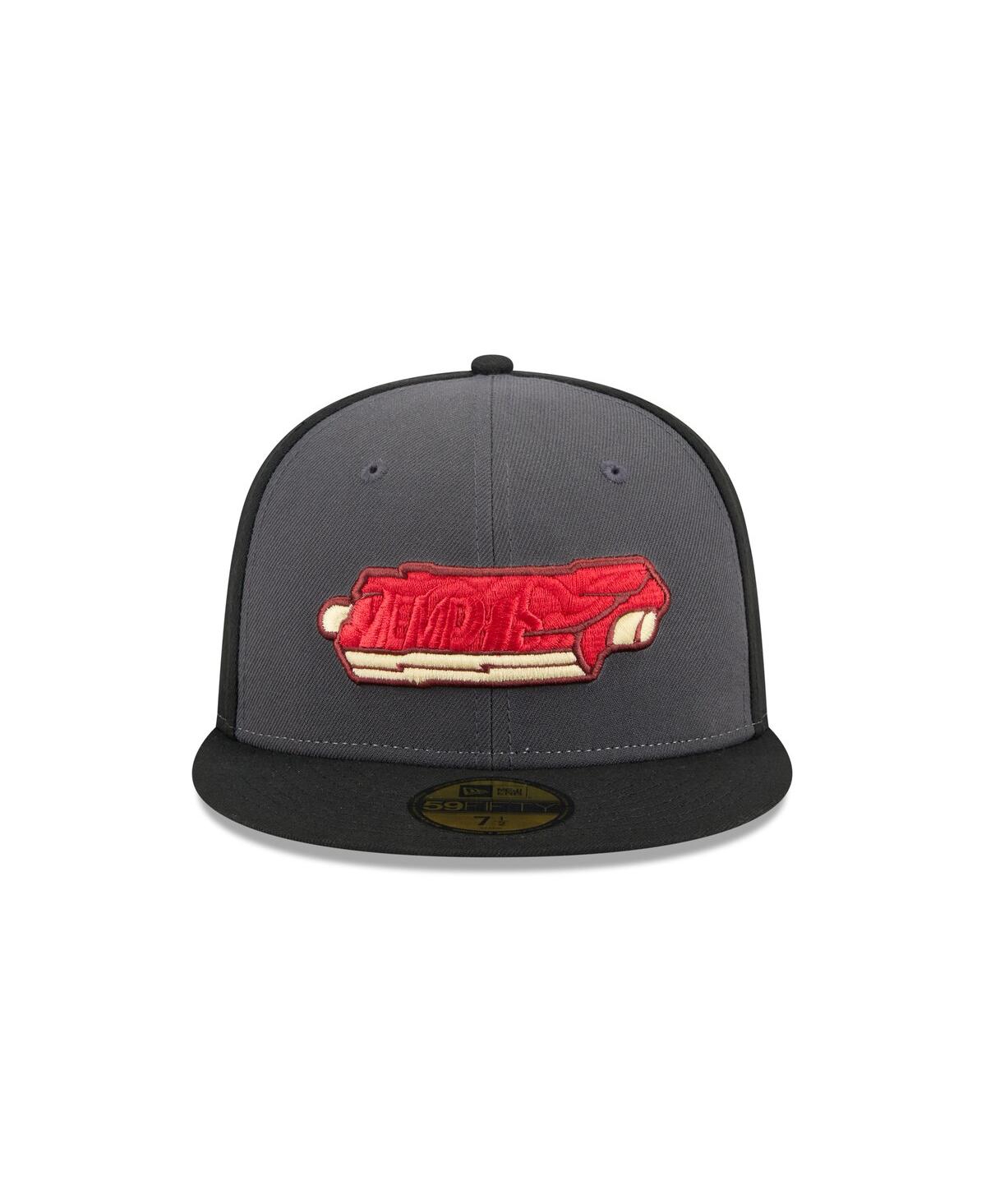 New Era Men's Gray Memphis Redbirds Theme Nights 59FIFTY Fitted Hat