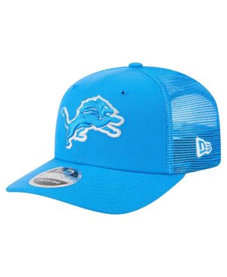New Era - Men's Blue Detroit Lions Team Collection 9SEVENTY Stretch-Snap Adjustable Hat