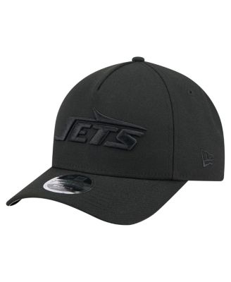 New Era - Men's Black New York Jets Team Collection 9FORTY M-Crown A-Frame Adjustable Hat