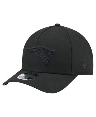 New Era - Men's Black New England Patriots Team Collection 9FORTY M-Crown A-Frame Adjustable Hat