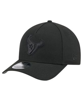 New Era - Men's Black Houston Texans Team Collection 9FORTY M-Crown A-Frame Adjustable Hat