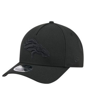 New Era - Men's Black Denver Broncos Team Collection 9FORTY M-Crown A-Frame Adjustable Hat