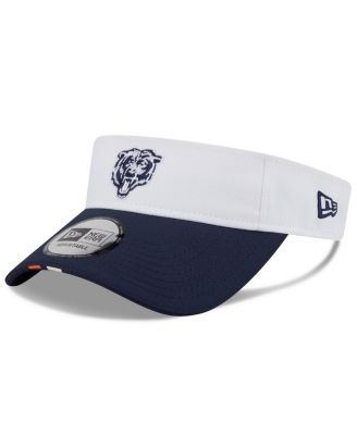 New Era - Men's White/Navy Chicago Bears 2025 NFL Training Camp Adjustable Visor