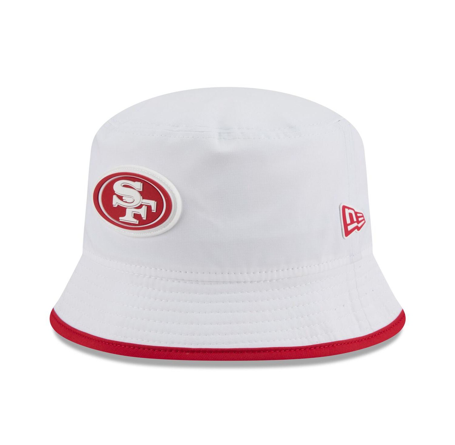 Men's White San Francisco 49ers 2025 NFL Training Camp Stretch Bucket Hat