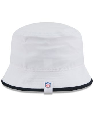 Men's White Houston Texans 2025 NFL Training Camp Stretch Bucket Hat