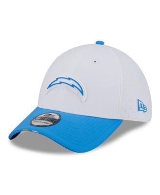 New Era - Men's White/Powder Blue Los Angeles Chargers 2025 NFL Training Camp 39THIRTY Flex Hat