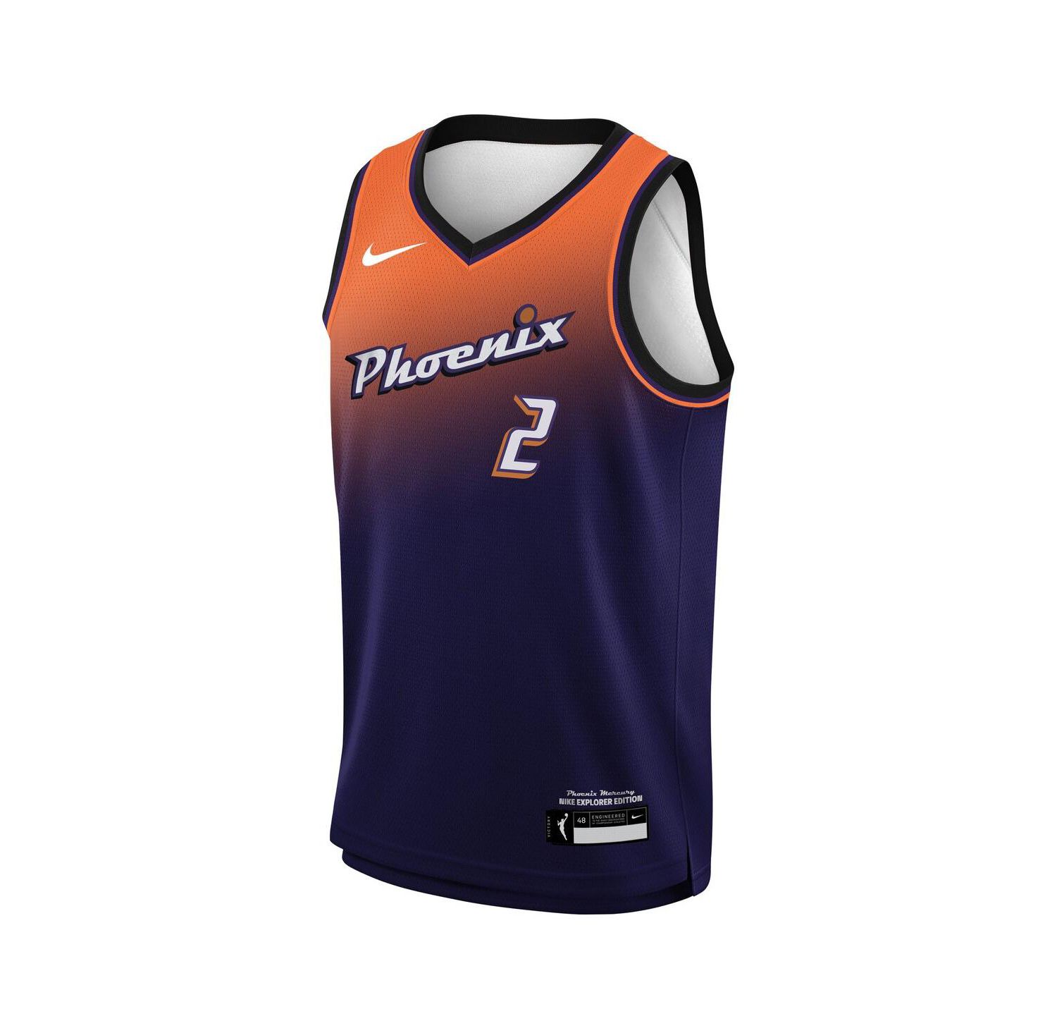Big Boys and Girls Kahleah Copper Purple Phoenix Mercury Explorer Swingman Jersey