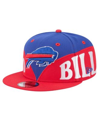 Men's Royal/Red Buffalo Bills Split 9FIFTY Snapback Hat