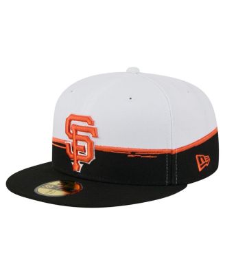 New Era - Men's Black/White San Francisco Giants Paint Stroke 59FIFTY&nbsp;Fitted Hat