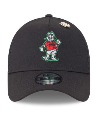 Men's Black San Francisco Giants 2025 Big League Chew A-Frame 9FORTY Adjustable Trucker Hat