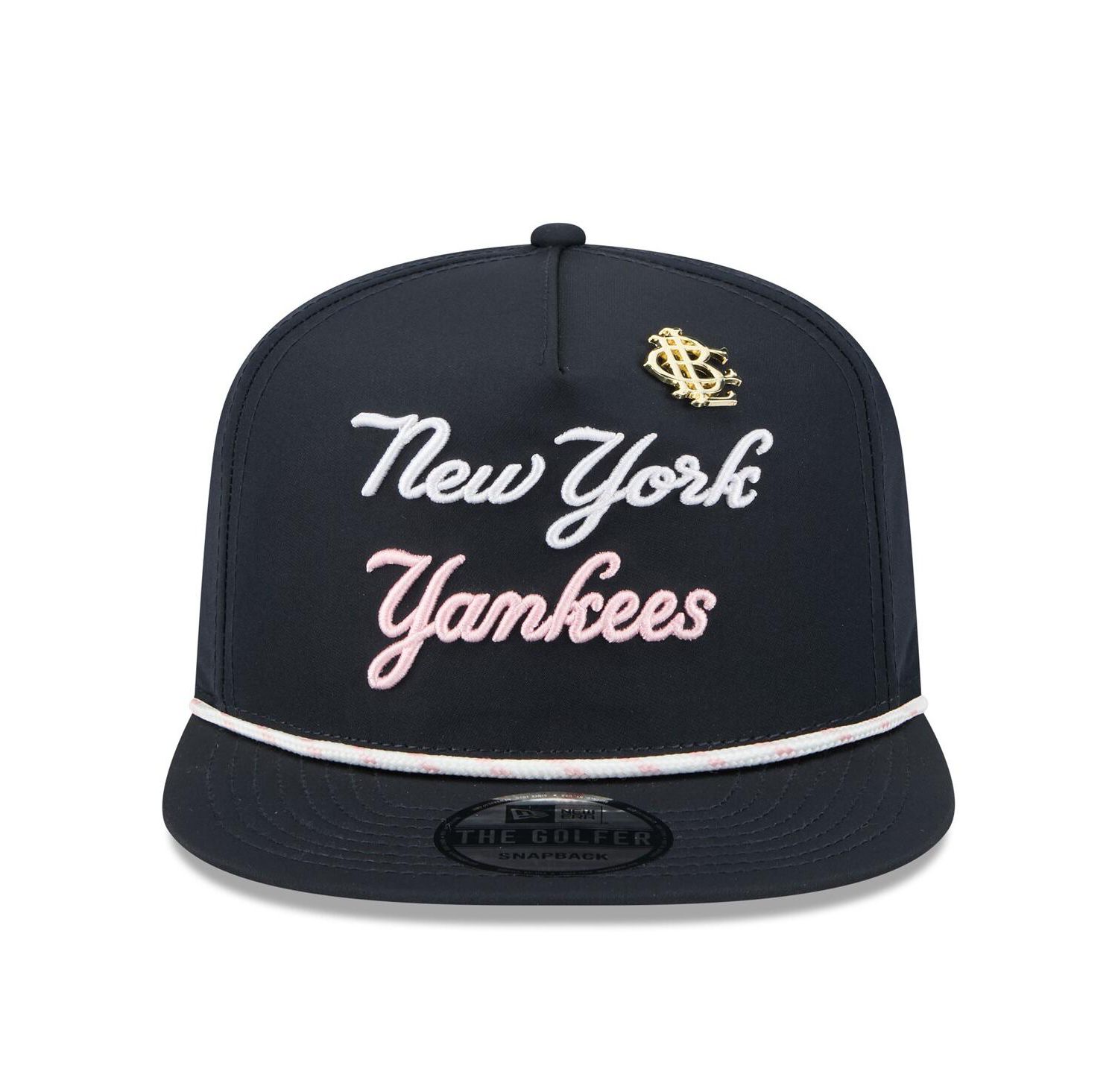 Men's Navy New York Yankees 2025 Big League Chew Golfer Snapback Hat