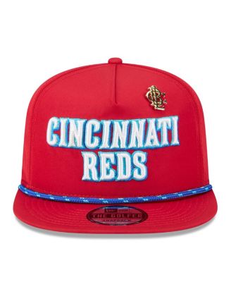 Men's Red Cincinnati Reds 2025 Big League Chew Golfer Snapback Hat
